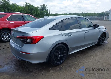 2022 Honda Civic Sport из США, поврежденный, VIN 2HGFE2F55NH530351